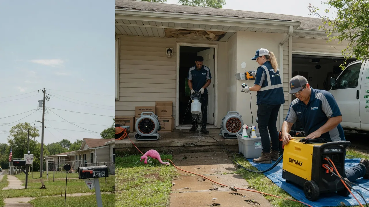 Storm Damage Water Removal in Omaha, TX near me